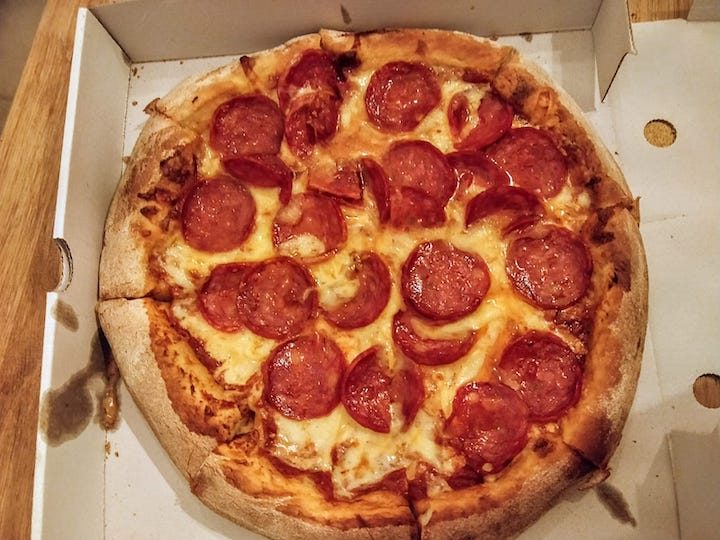 Pepperoni pizza